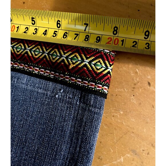 Miss Me Jeans Womens 26 Denim Pants Bedazzled Bling Pockets Distressed JE5639E2L - Picture 13 of 13